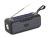 Boxa Portabila L8TD Neagra Bluetooth USB Radio Lanterna cu incarcare solara
